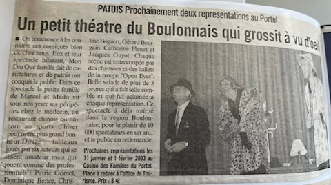 Un petit théâtre du Boulonnais qui grossit à vue d'œil