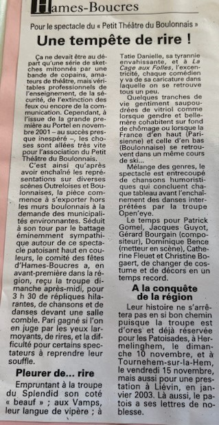 Une tempête de rire !