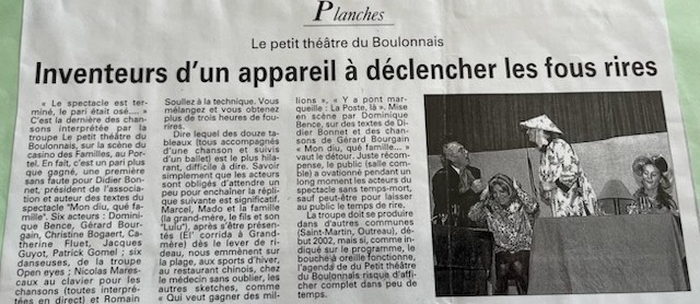 Inventeurs d'un appareil à déclencher les fous rires