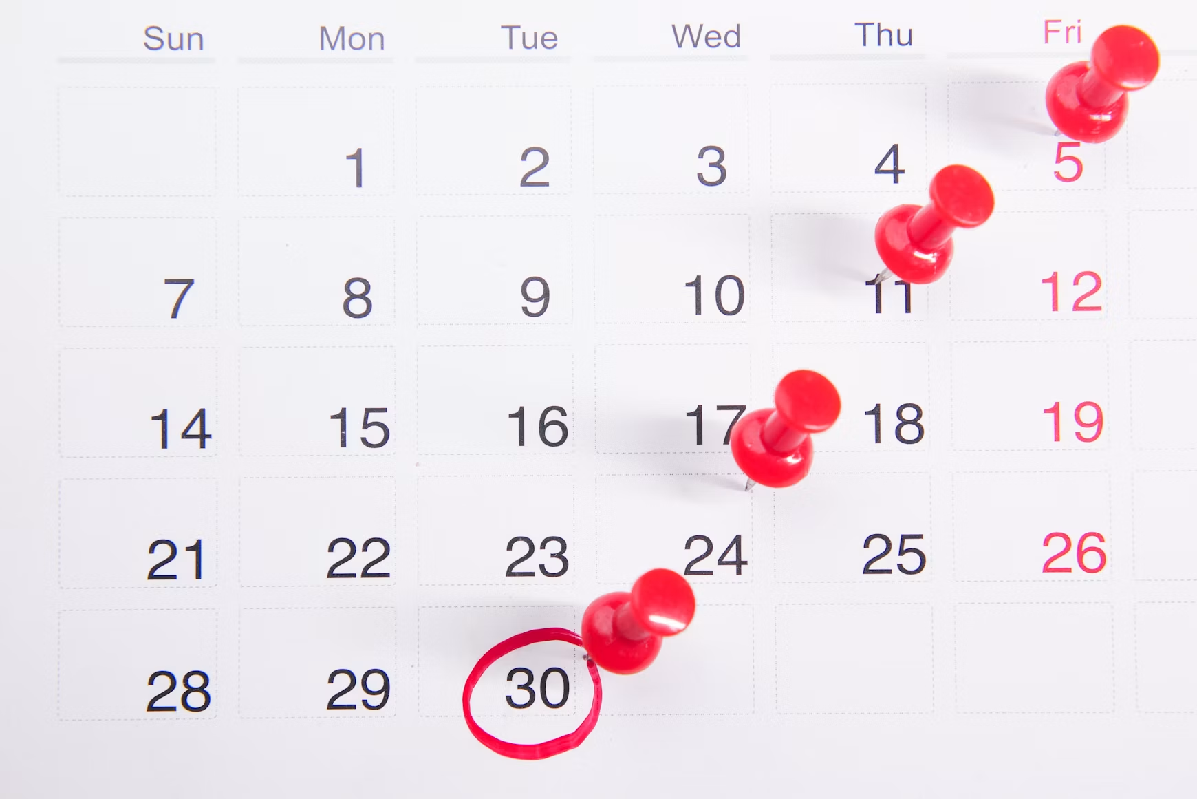 Dates et Réservations